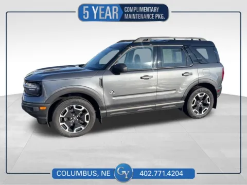 Gray 2022 Ford Bronco Sport Outer Banks for sale in Columbus, NE