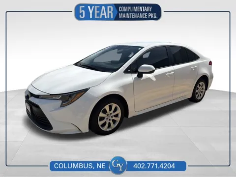 White 2026 Toyota Corolla LE for sale in Columbus, NE