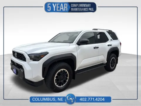 White 2026 Toyota 4Runner TRD Off-Road Premium for sale in Columbus, NE