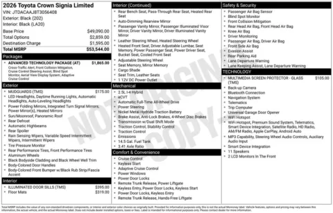 Unknown 2026 Toyota Crown Signia Limited for sale in Columbus, NE