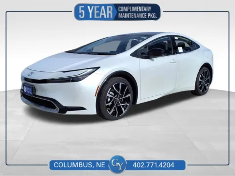 White 2026 Toyota Prius Plug-In Hybrid XSE Premium for sale in Columbus, NE