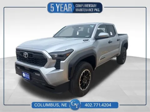 Silver 2025 Toyota Tacoma Hybrid TRD Off Road for sale in Columbus, NE
