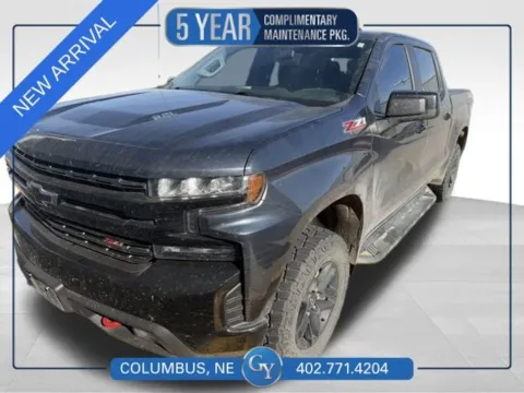 Gray 2021 Chevrolet Silverado 1500 LT Trail Boss for sale in Columbus, NE