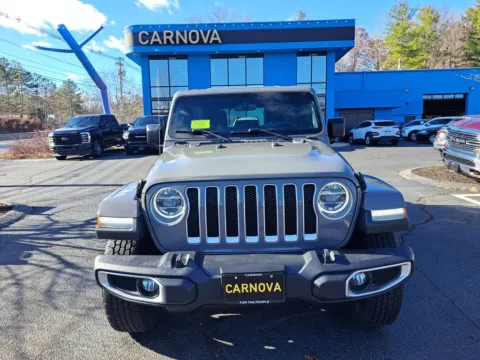 Gray 2018 Jeep Wrangler Unlimited Sahara for sale in Southborough, MA