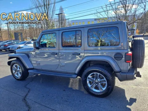 Another view of 2018 Jeep Wrangler Unlimited Sahara for sale in Southborough, MA at CARNOVA SOUTHBOROUGH
