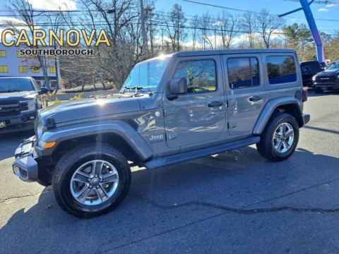 Photos of 2018 Jeep Wrangler Unlimited Sahara for sale in Southborough, MA at CARNOVA SOUTHBOROUGH