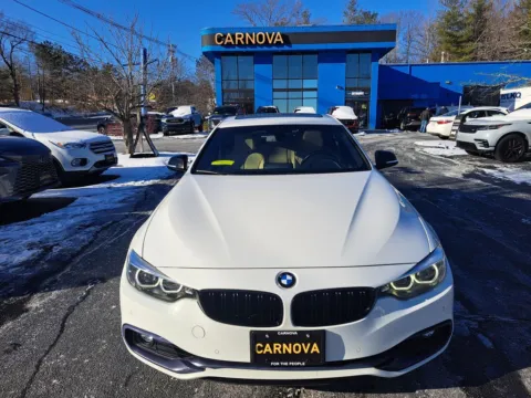 White 2019 BMW 4 Series 430i Gran Coupe for sale in Southborough, MA