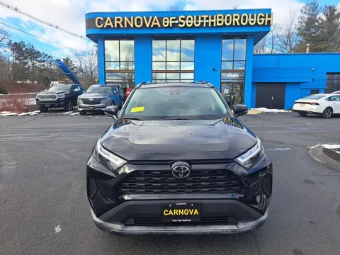 Black 2022 Toyota RAV4 XLE for sale in Southborough, MA