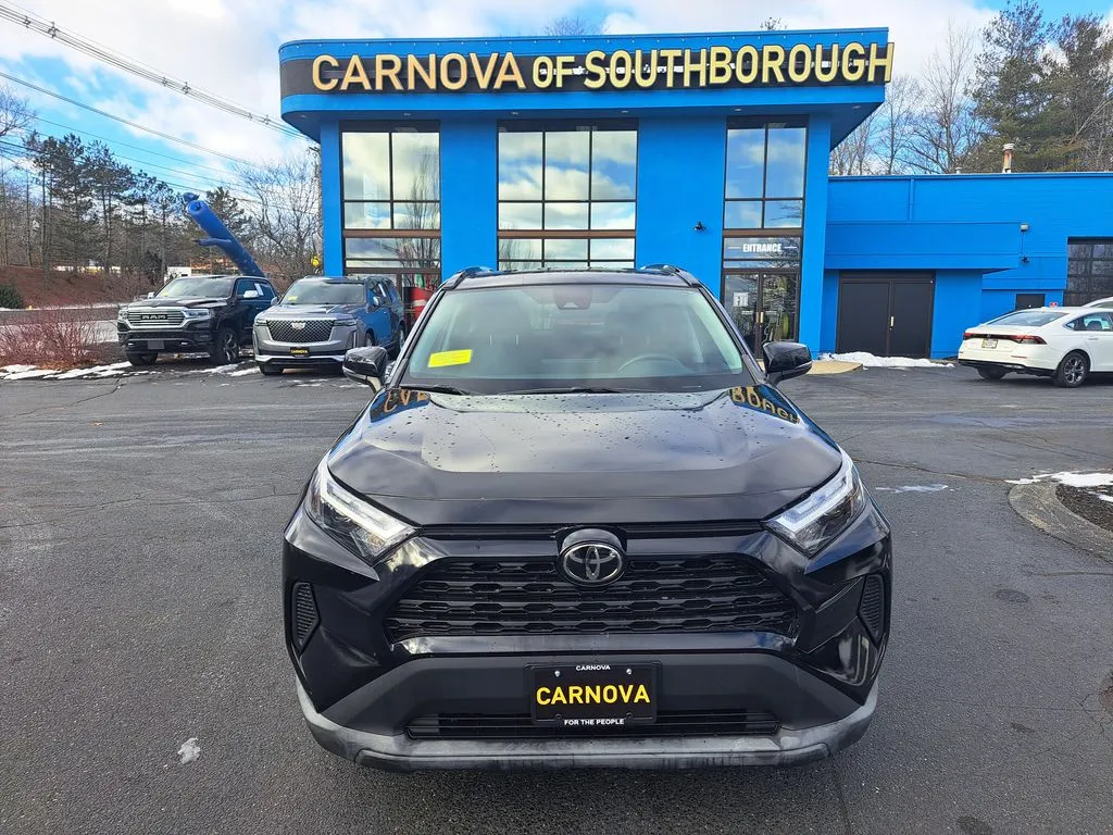 Black 2022 Toyota RAV4 XLE for sale in Southborough, MA