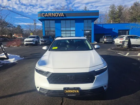 White 2024 Honda Accord Hybrid EX-L for sale in Southborough, MA