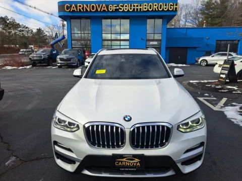White 2019 BMW X3 xDrive30i for sale in Southborough, MA
