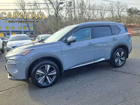 Photos of 2021 Nissan Rogue SL for sale in Southborough, MA at CARNOVA SOUTHBOROUGH