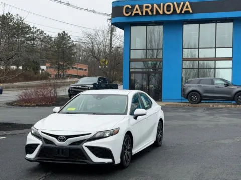 Green 2021 Toyota Camry SE for sale in Southborough, MA