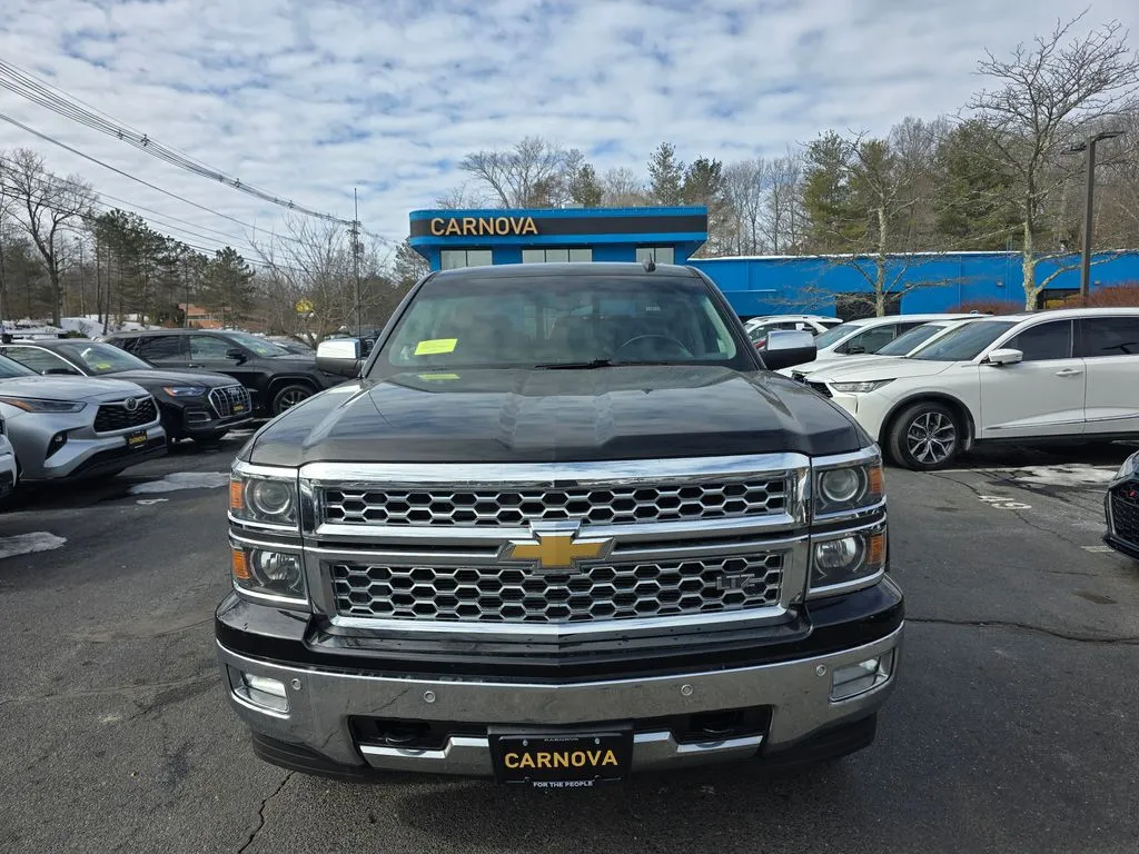 Black 2015 Chevrolet Silverado 1500 LTZ for sale in Southborough, MA
