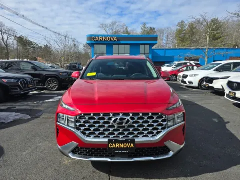 Red 2022 Hyundai Santa Fe SEL for sale in Southborough, MA