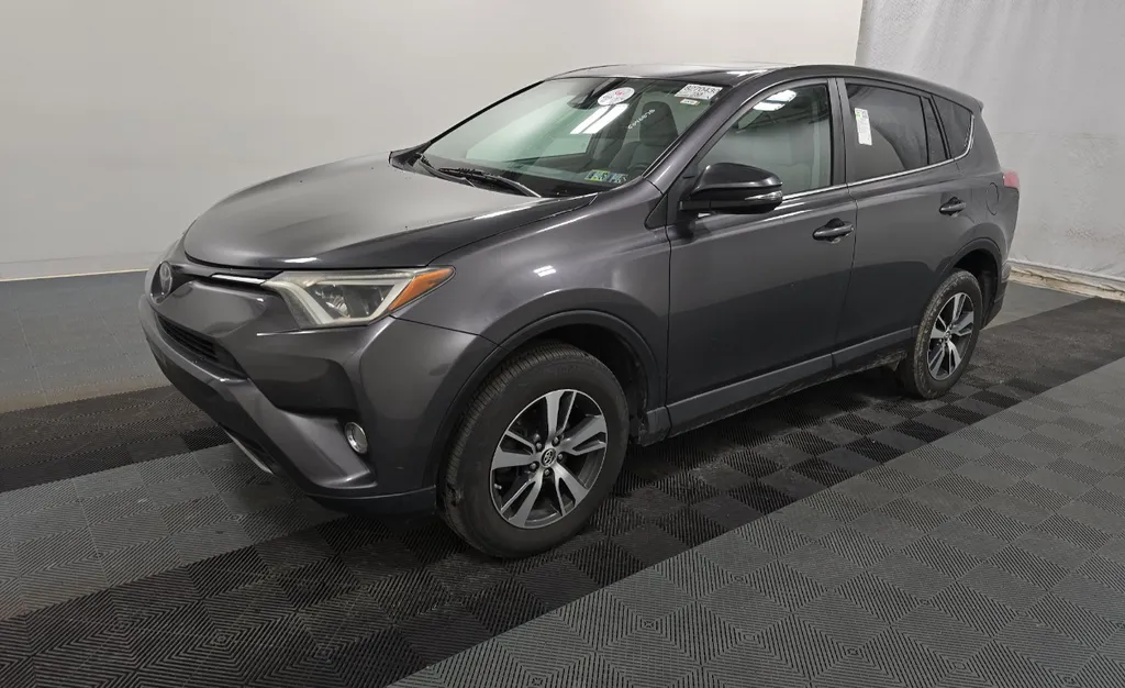 Gray 2017 Toyota RAV4 XLE for sale in Southborough, MA