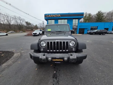 Gray 2017 Jeep Wrangler Unlimited Sport for sale in Southborough, MA