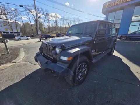 Photos of 2018 Jeep Wrangler Unlimited Sport S for sale in Southborough, MA at CARNOVA SOUTHBOROUGH