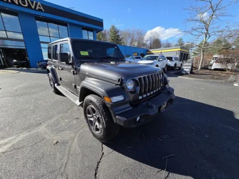 Another view of 2018 Jeep Wrangler Unlimited Sport S for sale in Southborough, MA at CARNOVA SOUTHBOROUGH