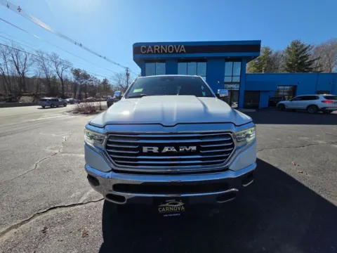 White 2022 Ram 1500 Laramie Longhorn for sale in Southborough, MA