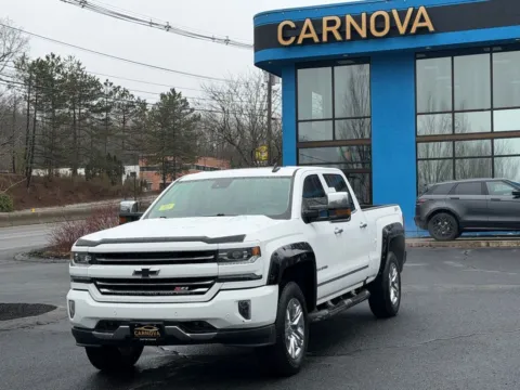 White 2018 Chevrolet Silverado 1500 LTZ for sale in Southborough, MA