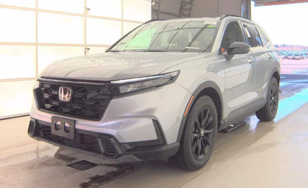Silver 2023 Honda CR-V Hybrid Sport for sale in Southborough, MA
