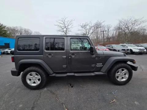 Another view of 2017 Jeep Wrangler Unlimited Sport for sale in Southborough, MA at CARNOVA SOUTHBOROUGH