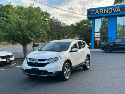 White 2017 Honda CR-V EX-L for sale in Southborough, MA