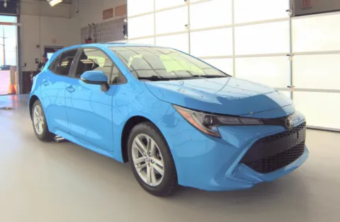 Blue 2019 Toyota Corolla Hatchback SE for sale in Southborough, MA