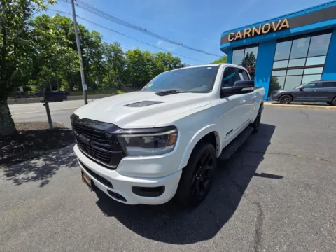 White 2022 Ram 1500 Laramie for sale in Southborough, MA