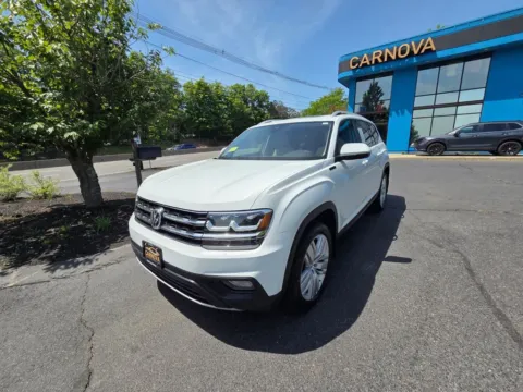White 2019 Volkswagen Atlas 3.6L V6 SE for sale in Southborough, MA