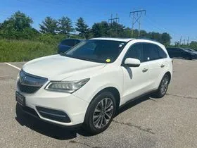 White 2015 Acura MDX 3.5L Technology Package for sale in Southborough, MA