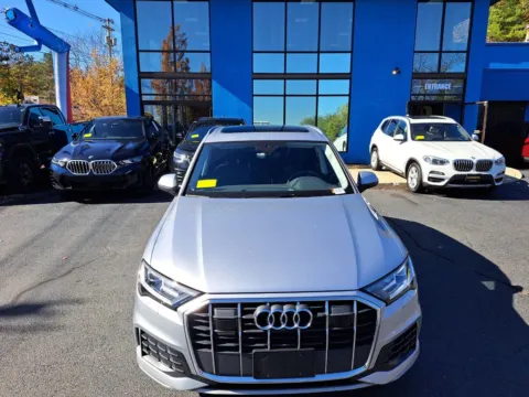 Silver 2022 Audi Q7 55 Premium Plus for sale in Southborough, MA