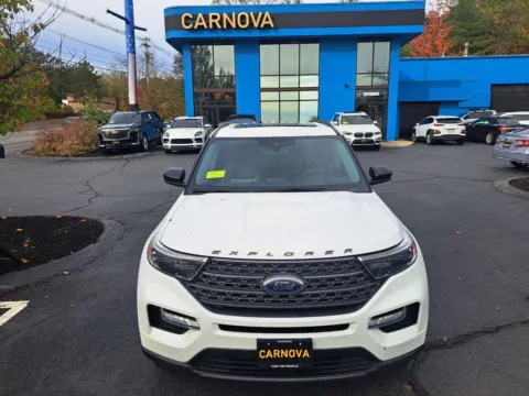 White 2022 Ford Explorer XLT for sale in Southborough, MA