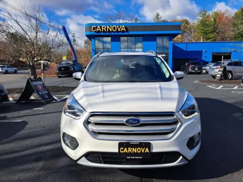 White 2019 Ford Escape Titanium for sale in Southborough, MA