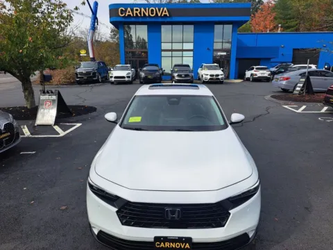 White 2024 Honda Accord Hybrid EX-L for sale in Southborough, MA