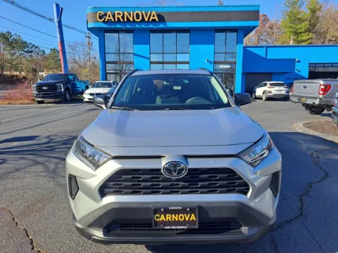 Gray 2021 Toyota RAV4 LE for sale in Southborough, MA