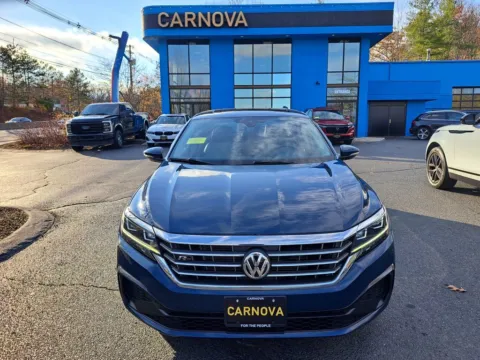 Blue 2020 Volkswagen Passat 2.0T R-Line for sale in Southborough, MA