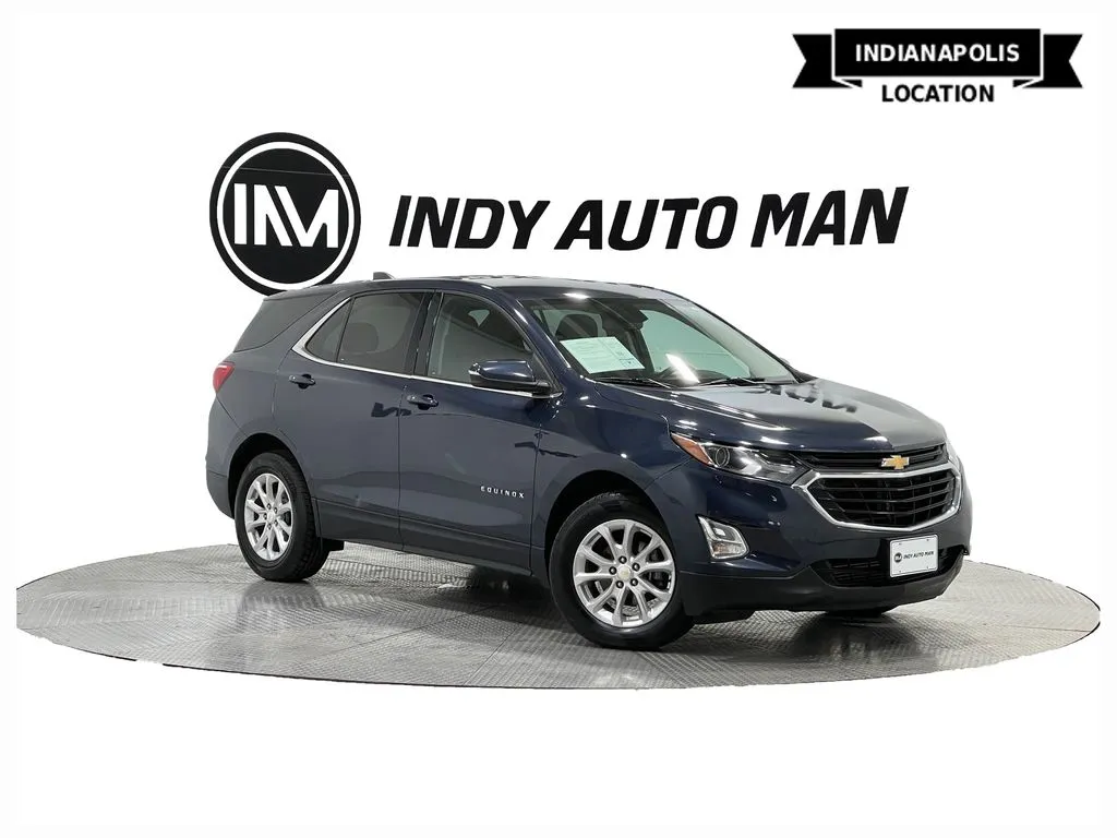 Blue 2018 Chevrolet Equinox LT for sale in Indianapolis, IN