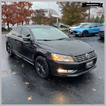 Black 2015 Volkswagen Passat SEL Premium for sale in Indianapolis, IN