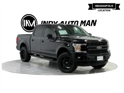Black 2019 Ford F-150 Lariat for sale in Indianapolis, IN