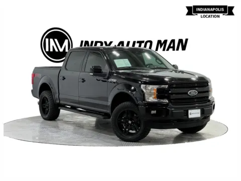 Black 2019 Ford F-150 Lariat for sale in Indianapolis, IN
