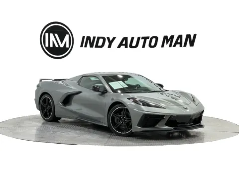 Gray 2022 Chevrolet Corvette Stingray 3LT for sale in Indianapolis, IN