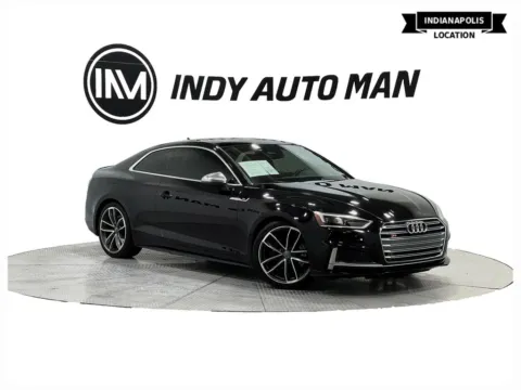 Black 2018 Audi S5 3.0T Premium Plus quattro for sale in Indianapolis, IN