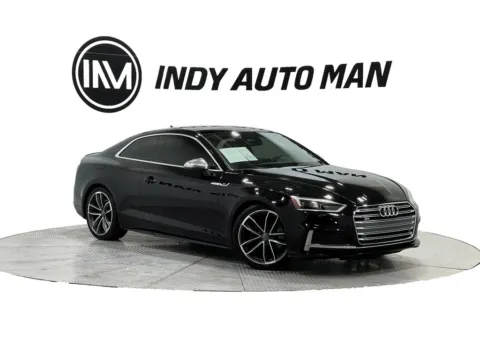 Black 2018 Audi S5 3.0T Premium Plus quattro for sale in Indianapolis, IN