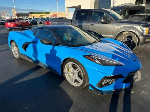 Blue 2021 Chevrolet Corvette Stingray 3LT for sale in Indianapolis, IN