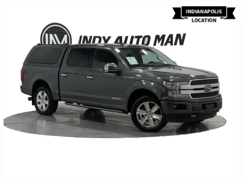 Gray 2018 Ford F-150 Platinum for sale in Indianapolis, IN