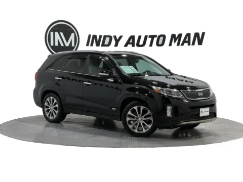Black 2015 Kia Sorento SX for sale in Indianapolis, IN