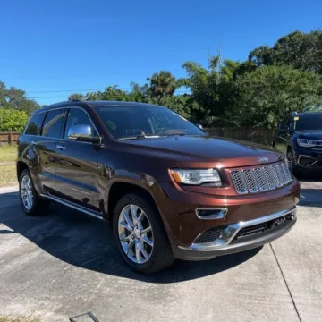 Brown 2015 Jeep Grand Cherokee Summit for sale in Indianapolis, IN