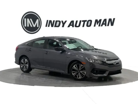 Gray 2017 Honda Civic EX-T for sale in Indianapolis, IN